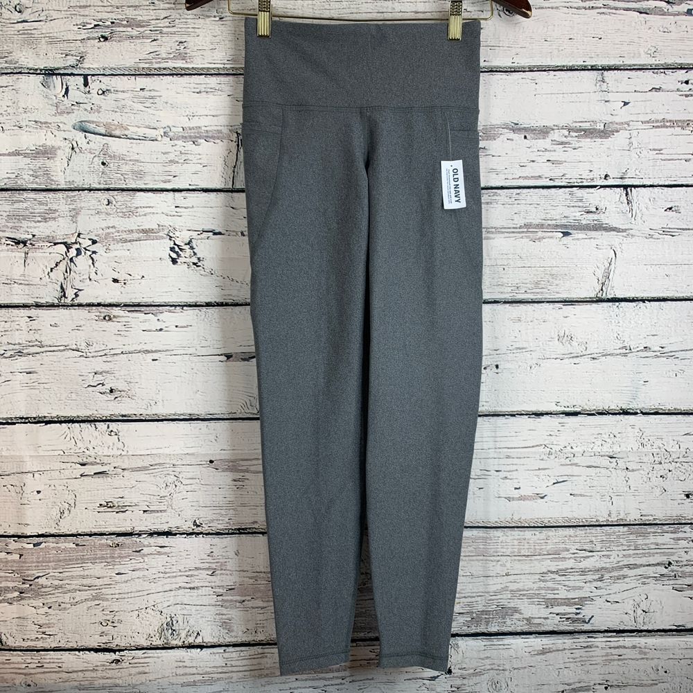 Old Navy High-Rise Go-Dry Athletic Leggings‎ Workout Yoga Running Pants [Size S]